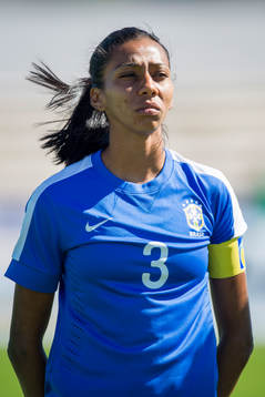 under en fotbollsmatch i Algarve Cup mellan Sverige och