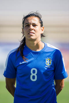 under en fotbollsmatch i Algarve Cup mellan Sverige och