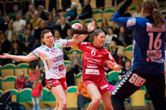 i matchen i damernas elitserie i handboll mellan Höör och