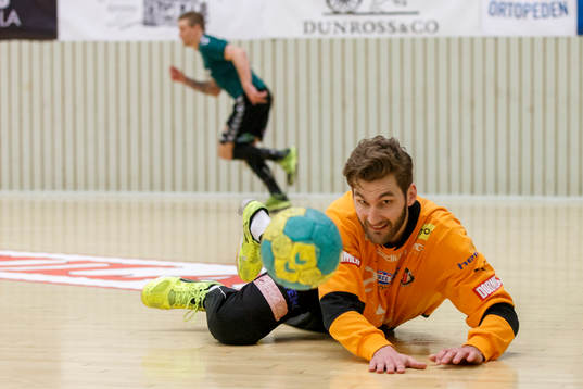 Drotts målvakt Robert Bladh