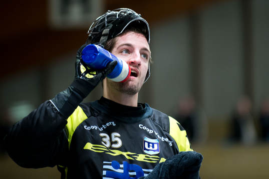 Warbergs målvakt Per Svedin