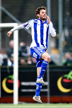IFK Göteborgs Emil Salomonsson jublar
