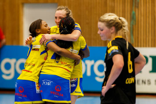 Metz spelare jublar