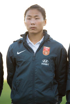 Kinas målvakt Zhang Yue