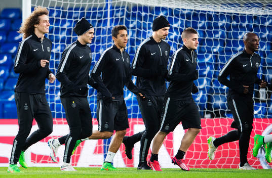 David Luiz, Cavani Edinson, Marquinhos, Zlatan Ibrahimovic,