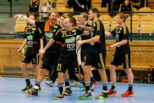 Sävehofs spelare jublar
