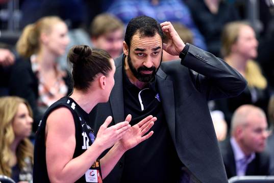 Northlands Head coach Jens Tillman och Anna Barthold