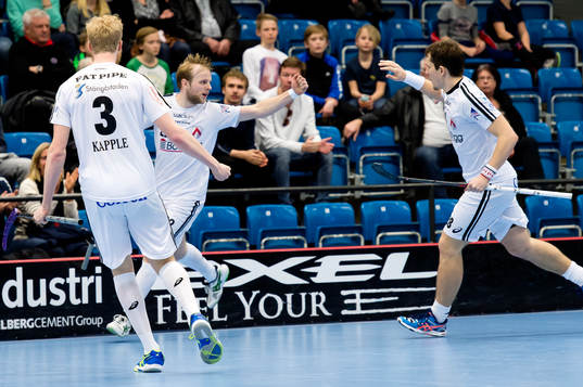 Linköpings Joakim Ström jublar