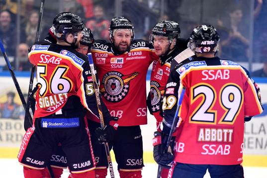 Luleås Per Ledin jublar
