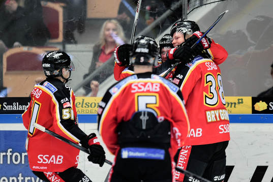Luleås Lars Bryggman jublar