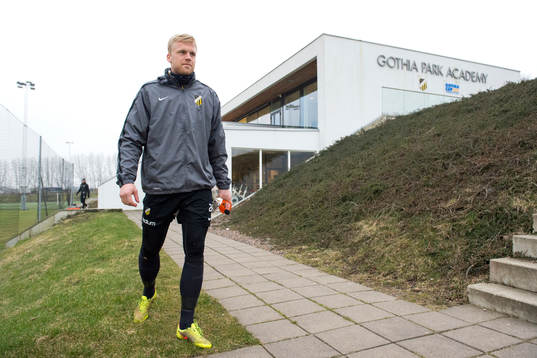 Häckens målvakt Peter Abrahamsson