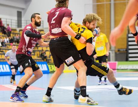 Sävehofs Oskar Ysander och Lugis Jakob Wickman Modigh  och