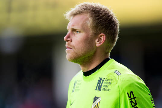 Häckens målvakt Peter Abrahamsson