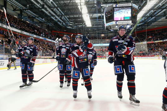 Linköpings supporters jublar