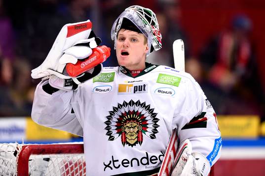 Frölundas målvakt Lars Johansson