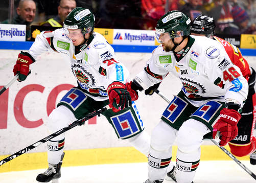 Frölundas Christoffer Ehn och Christoffer Persson