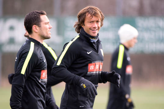 Martin Eriksson och Diego Lugano