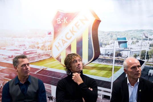 Sonny Karlsson, sportchef, Diego Lugano och Dennis