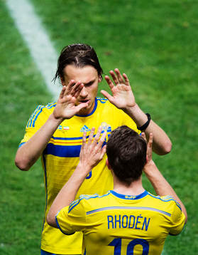 Sveriges Albin Ekdal byts ut och in kommer Marcus Rohdén