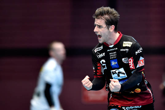 HK Malmös Simon Nyberg jublar