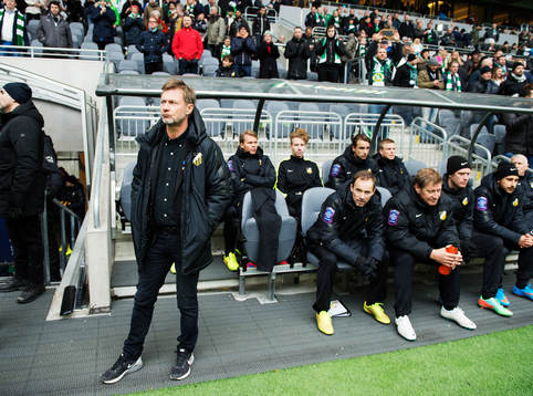 Häckens tränare Peter Gerhardsson