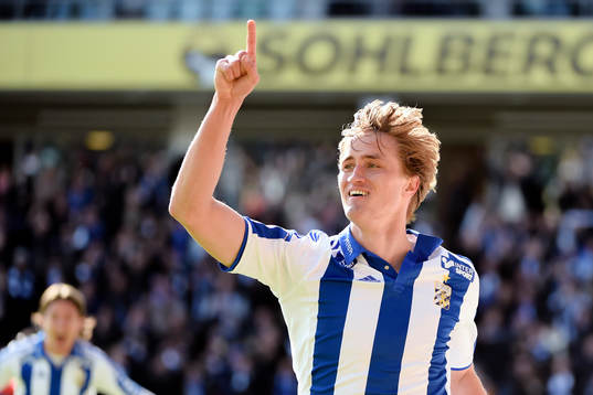 IFK Göteborgs Thomas Rogne jublar