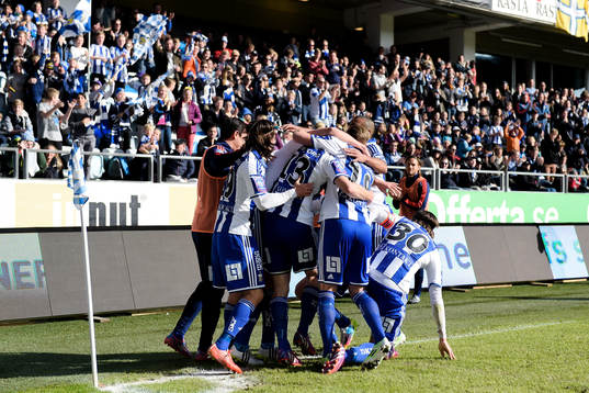IFK Göteborgs Thomas Rogne jublar