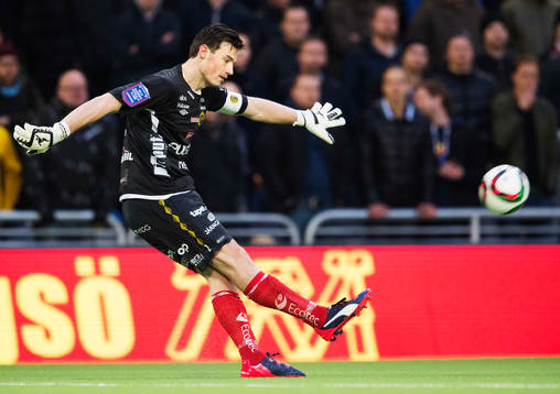 Elfsborgs målvakt Kevin Stuhr Ellegaard