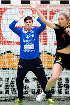 Eslövs målvakt Nathalie Wingemo