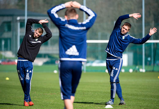 IFK Göteborgs Sebastian Eriksson och Mikael Boman