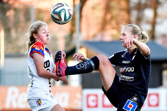 Hovås Billdals Maja Göthberg och Linköpings Stina