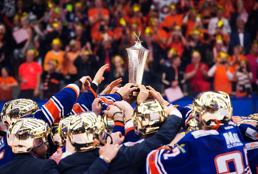 Bläddra bland fler bilder av Ishockey, SHL, final 6, Växjö - Skellefteå