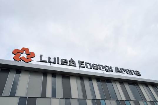 Luleå Energi Arena innan SM-final fyra i Basketligan