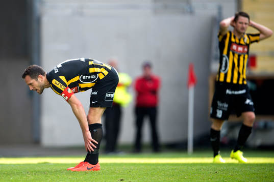 Häckens Martin Ericsson deppar