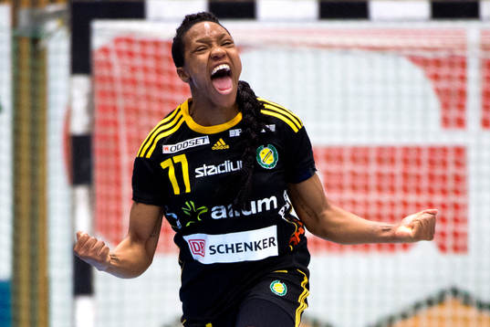 Bläddra bland fler bilder av Handboll, Dam, Semifinal 3, Sävehof - Skövde