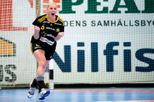 Sävehofs Ida Odén jublar