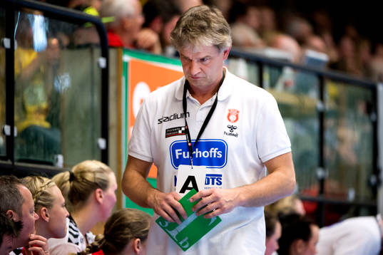 Skövdes tränare Magnus Frisk deppar