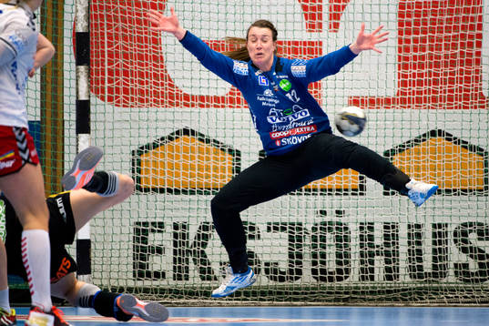 Skövdes målvakt Cecilia Grubbström