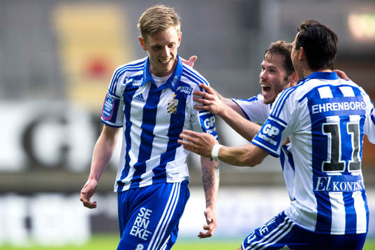 IFK Göteborgs Sören Rieks jublar