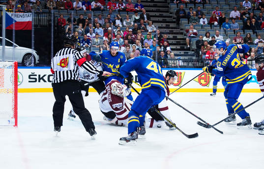 Sveriges Jimmie Ericsson, Oscar Möller och Oliver Ekman