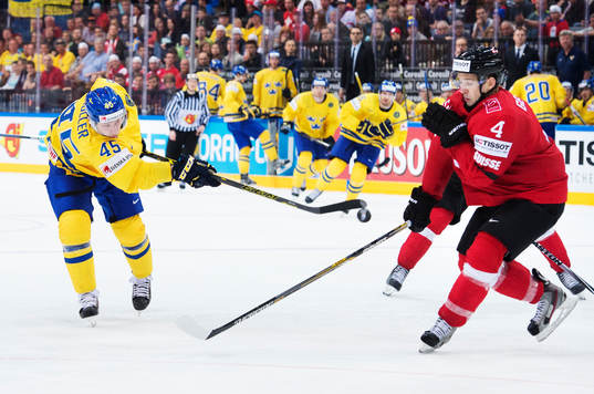 Sveriges Oscar Möller och Schweiz Patrick Geering