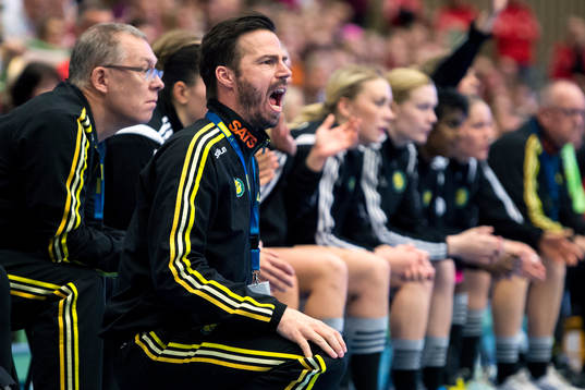 Sävehofs tränare Henrik Signell