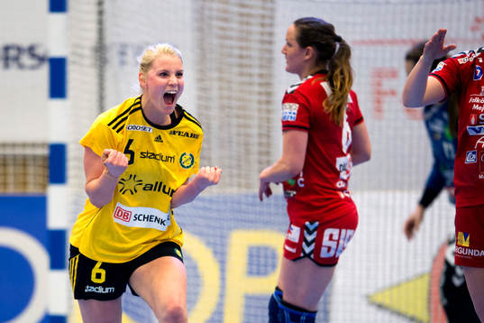 Sävehofs Ida Odén jublar