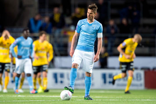 Malmö FFs Markus Rosenberg deppar