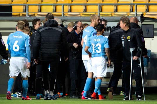 Malmö FFs Oscar Lewicki, Filip Helander och Victor