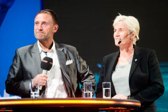 Spion Thomas Dennerby och assisterande förbundskapten