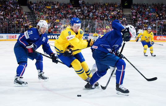 Frankrikes Anthony Guttig och Florian Chakiachvili utmanas