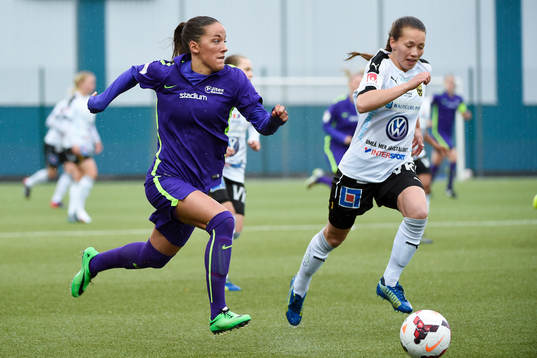 Jitex Anna Oskarsson och Umeås Elin Landström