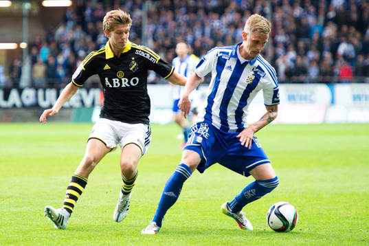 s Anton Jönsson Salétros och IFK Göteborgs Sören Rieks