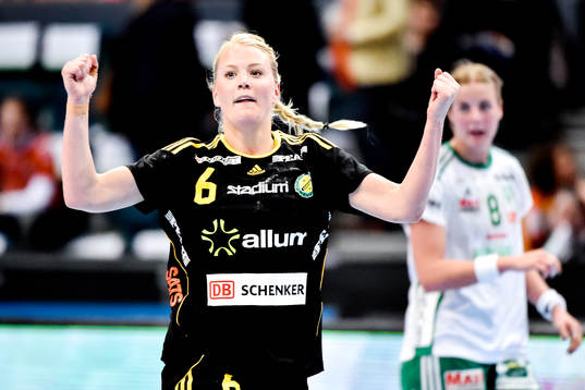 Sävehofs Ida Odén jublar